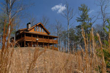 Pigeon Forge Cabin that has a Mountain View and Wireless Internet Access
